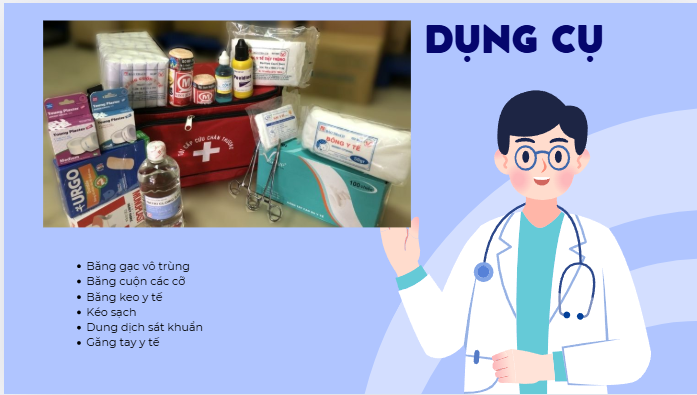 2. Các dụng cụ cần thiết